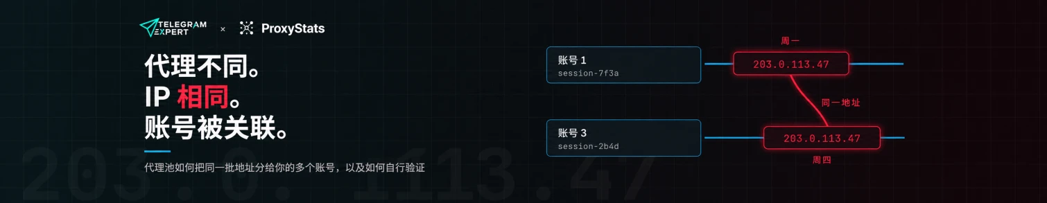 每个账号都有自己的住宅 IP，为什么它们还是被关联在一起